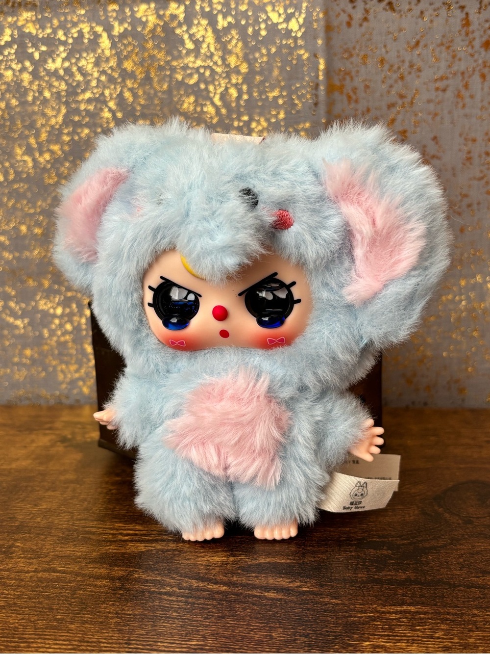 Baby Three De-Lovely Plush Confirmed Elephant with Liquid Glitter Crying Eyes